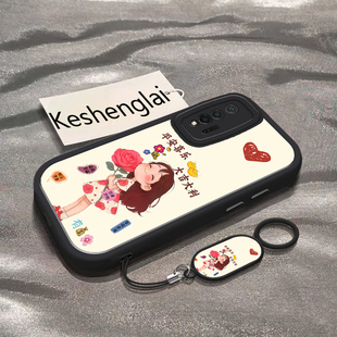 适用于华为nova6手机壳透明华为Nova7保护套nova6SE女款卡通支架软壳全包超薄防摔nova7SE可爱nova7Pro保护壳