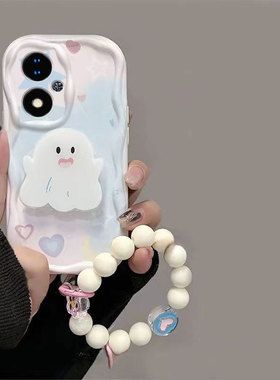 适用oppoa2pro手机壳白色幽灵OPPOA2/A2X/A2M保护套5g新款软硅胶oρpoa1x曲屏版全包防摔女可爱OPPOA2x保护壳