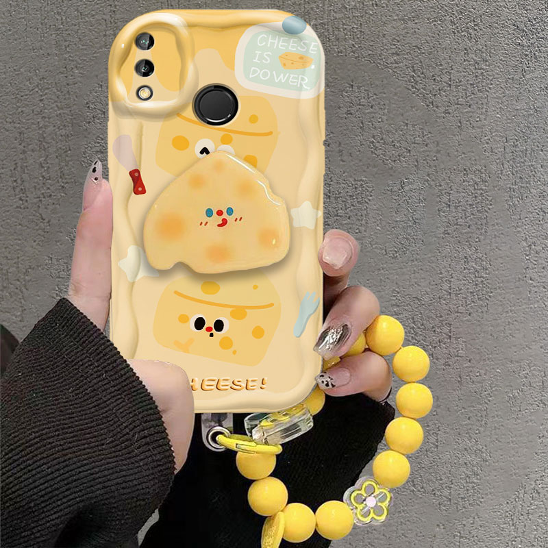 适用于荣耀8x手机壳女可爱手链