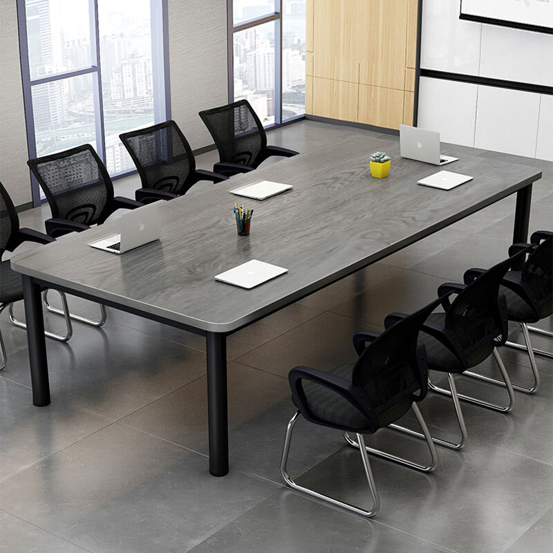 会议桌长桌简约现代小型洽谈办公桌培训工作台桌职员长条桌椅组合