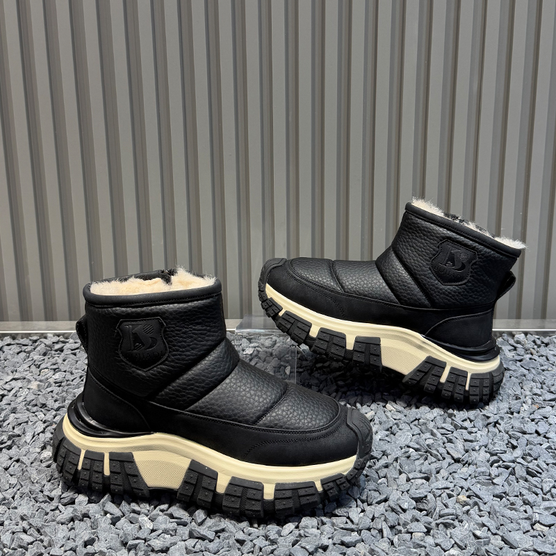 男鞋2025冬季新款时尚百搭厚底