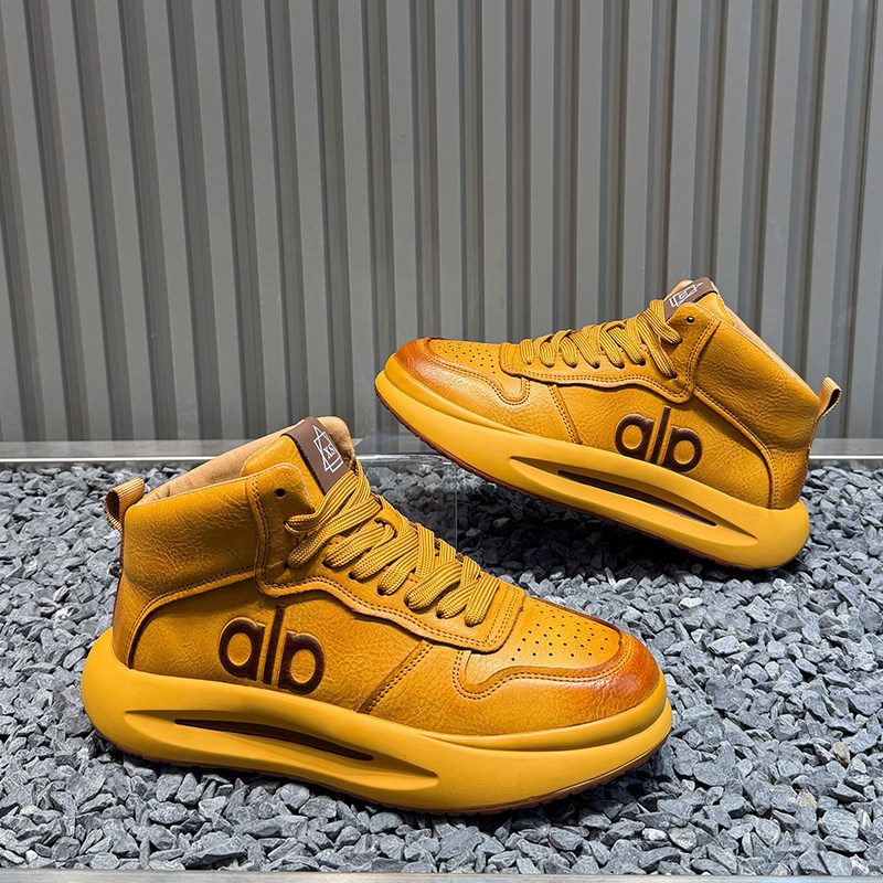 男鞋2025冬季新款时尚百搭厚底低帮运动鞋皮面单棉同款系带休闲鞋,流行男鞋,时尚休闲鞋,淘宝优惠券,粉丝福利购,淘宝优惠卷