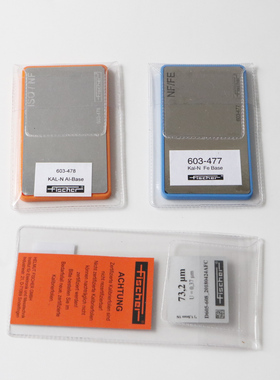 MPO/MPOR德菲希尔铁基零镀基板 NFe铝基空白板Fe校准基体标准膜片