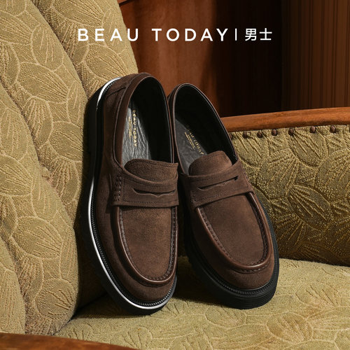 beautoday英伦乐福鞋舒适内里