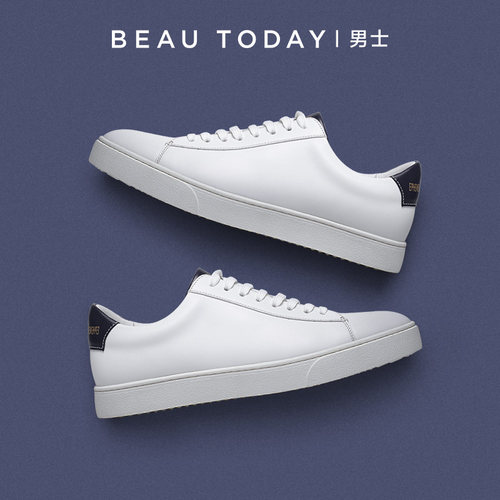 软底皮鞋BeauToday透气通勤西装