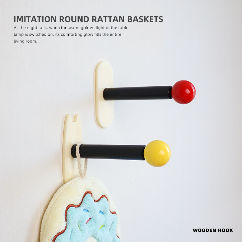 免打孔卧室挂衣架卫生间卷纸架