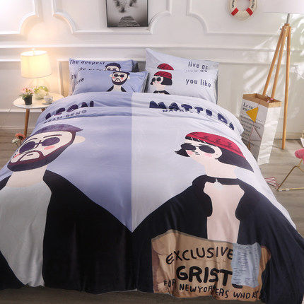 媳妇春秋款公主上用品加绒冬季床单花钱的赚钱的四件套文具|ruв категории постельные принадлежности, кровать новобрачных/четыре члена рукав/Несколько членов рукав - от Buy2taobao.com для оказания профессиональной услуги покупки агента Taobao