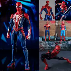 Shf Iron Spider-Man Figure Miles Morales Black Toys Across the Universe Merchandise Ps4 Action Figure Doll Toy Movable