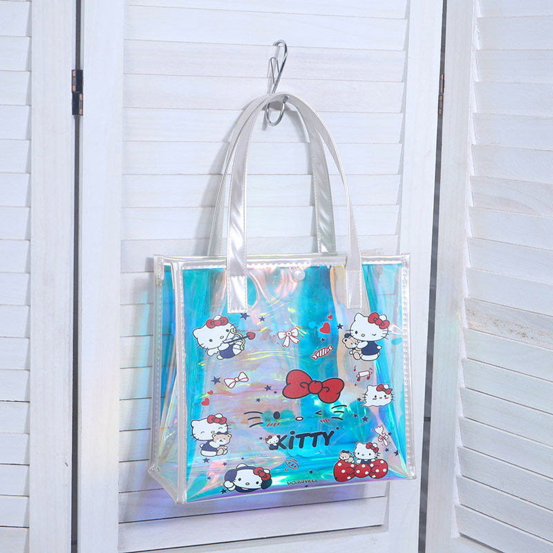 尚盈HelloKitty透明防水手提包