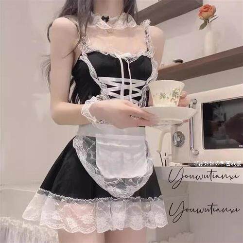 大码q趣衣服暴露女仆cos服装床上成人制服性感房事高级感睡衣qqn