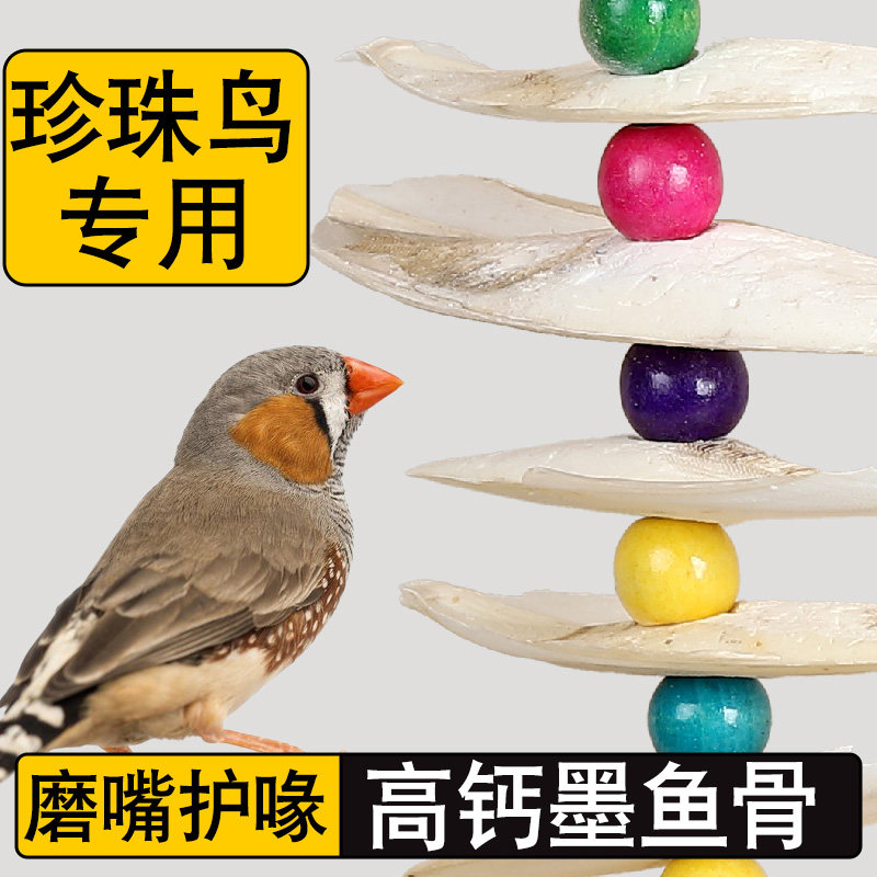 墨鱼骨珍珠鸟专用零食磨牙棒啃咬图片