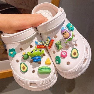 适配洞洞鞋配饰diy鞋扣crocs鞋花装饰扣cross卡骆驰拖鞋卡扣配件