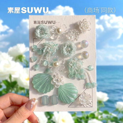 芭蕾鞋鞋花配饰芭蕾风洞洞鞋