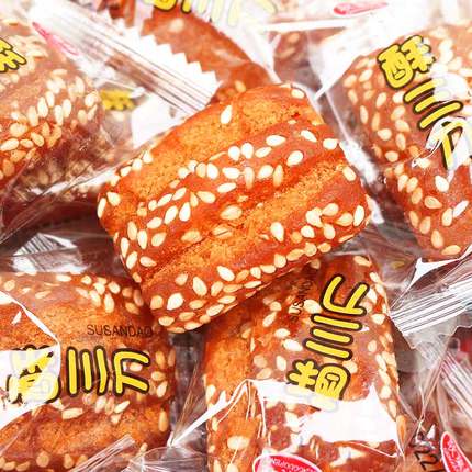 蜜三刀老式糕点心山东手工传统休闲零食江米条单独小包装整箱