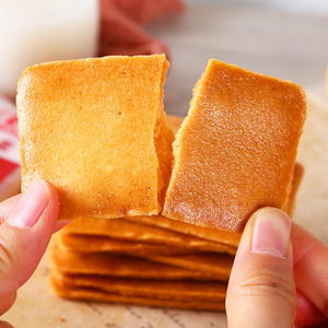 鸡蛋煎饼饼干买一箱送一箱营养早餐薄脆饼干干酪蛋糕干休闲零食