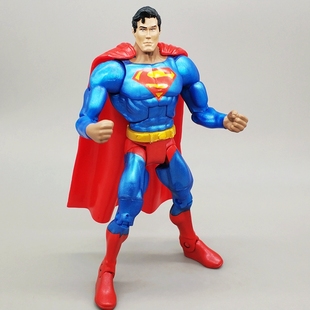 画电镀限定版 蝙蝠侠大战超人手办可动人偶经典 正义联盟玩具模型