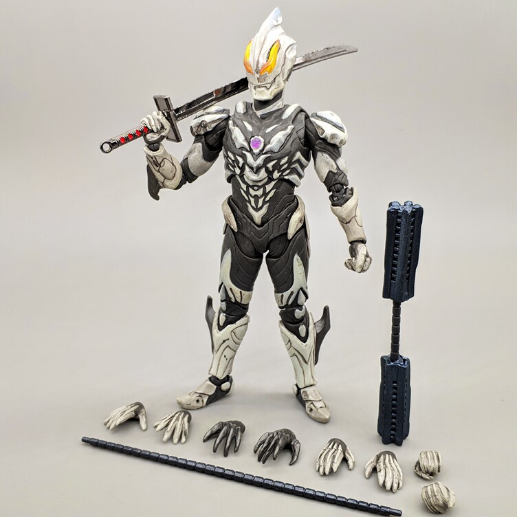 shf奥特曼手办初代捷德终极赛罗贝利亚可动人偶模型怪兽玩具摆件