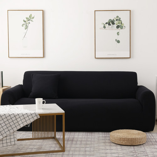 简约现代全包防尘沙发套防猫抓