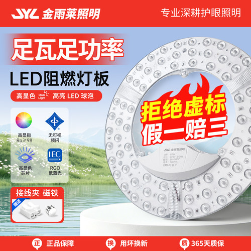 全光谱LED足瓦数吸顶灯灯芯