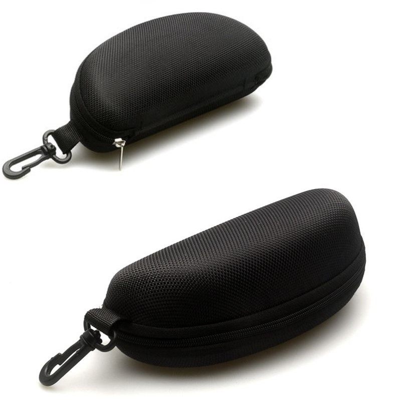 眼镜盒大号防压抗摔便携式车载眼镜收纳包可挂大尺寸男士太阳镜盒