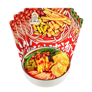 螺满地爆辣浓汤柳州螺蛳粉 正宗广西螺蛳粉方便速食螺丝粉332g