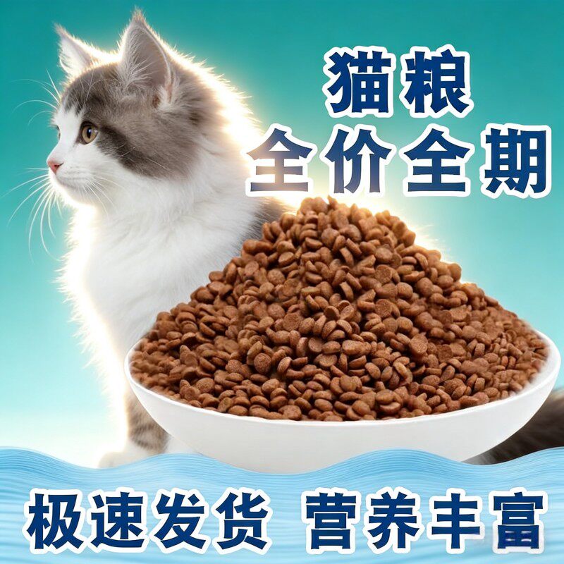 猫粮成猫幼猫全价猫粮