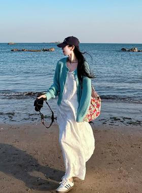 DRINTO韩系百搭针织衫外套通勤学院风开衫显瘦高级感休闲