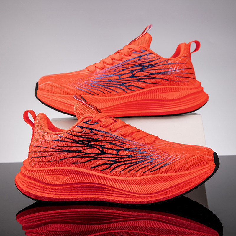 无碳板竞速儿童跑步鞋男女款心跳6代青少年学生超轻减震运动跑鞋