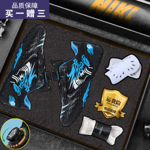 2025新款儿童足球鞋学生tf碎钉旋转钮扣AG长钉男童女孩透气训练鞋