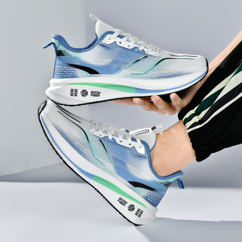 中考体育专用鞋男款初中学生体考试训练碳板跑步鞋初三田径运动鞋