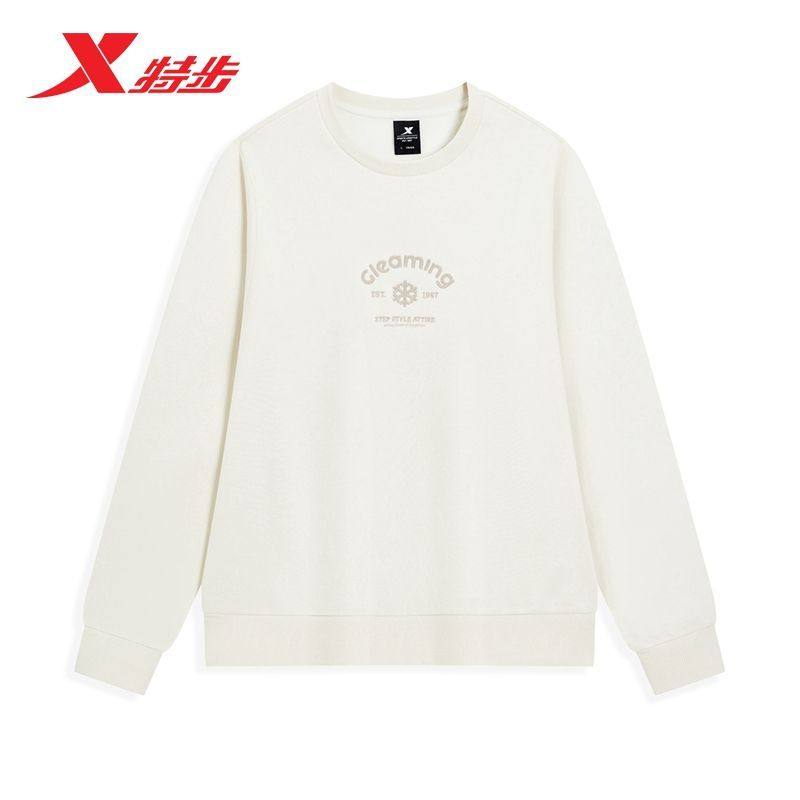 特步套头卫衣女士2025冬季新款保暖加绒休闲运动上衣975428920244,运动服/休闲服装,运动卫衣/套头衫,淘宝优惠券,粉丝福利购,淘宝优惠卷