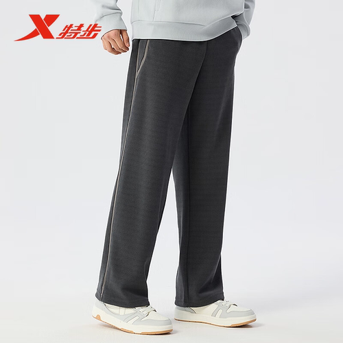 特步运动裤男休闲直筒百搭