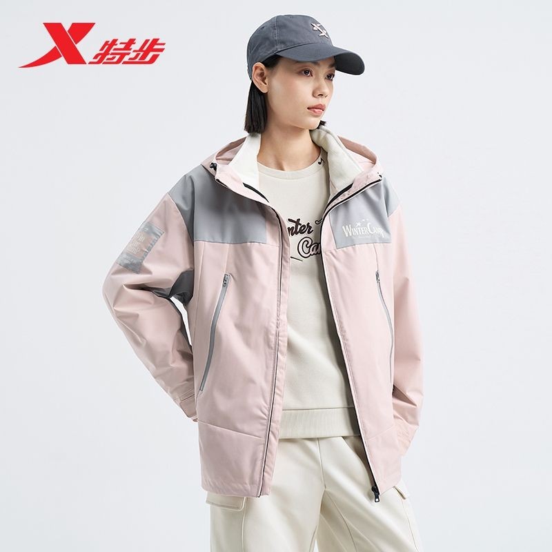 特步高校冬令营两件套女