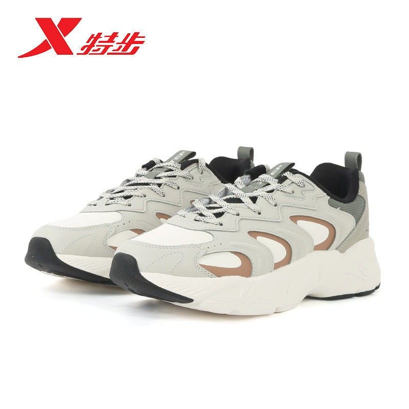 特步男鞋流派运动鞋2026春新款轻便厚底休闲鞋老爹鞋974119320038,运动鞋new,运动休闲鞋,淘宝优惠券,粉丝福利购,淘宝优惠卷