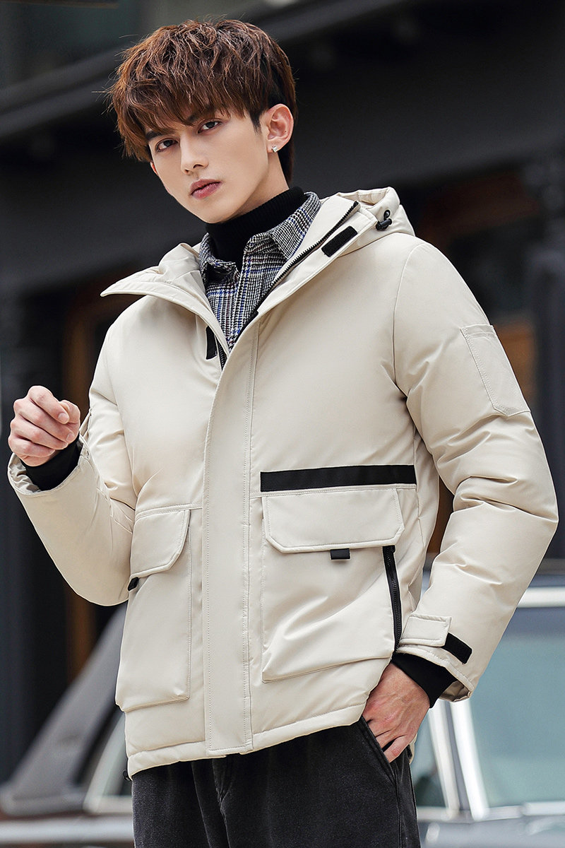 21冬季短款情侣装工装休闲百搭羽绒服外套男韩版Y2058-P90,男装羽绒服,星座815-2