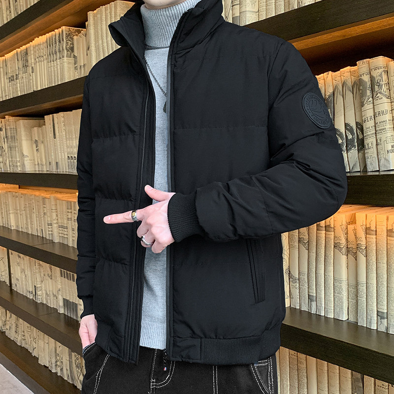 跑量男士新品港风短款立领棉衣冬款棉袄加厚M981-P42图片