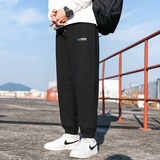 秋季束脚男裤子宽松九分裤运动裤休闲裤流行潮流卫裤K13-P28，男装休闲裤，星座815-2