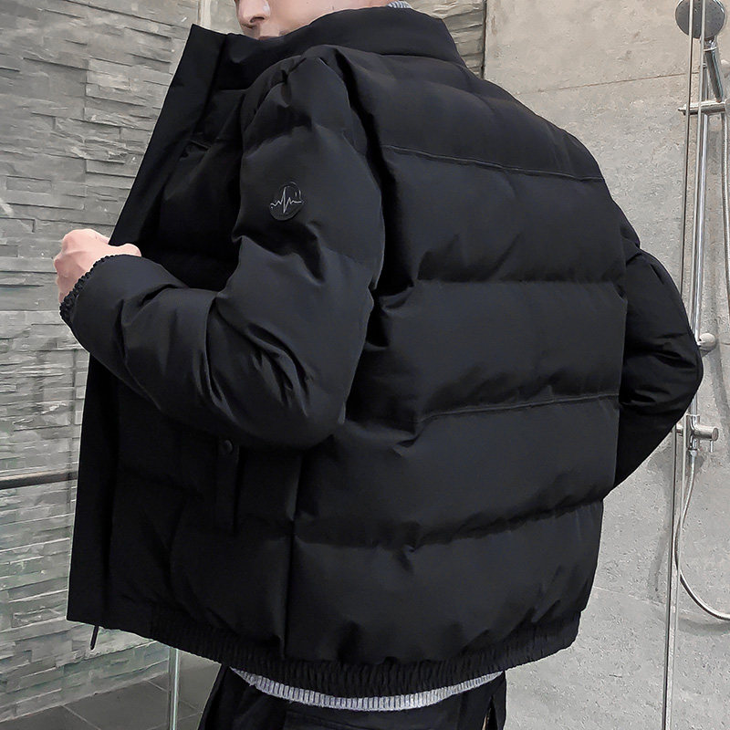 跑量冬装棉衣男外套男冬季纯色立领棉服青年M8228-P60,男装棉衣,星座815-2