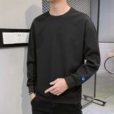 2021男士长袖休闲秋季新款华夫格上衣服卫衣打底衫insW808-P27，男装卫衣，星座815-2