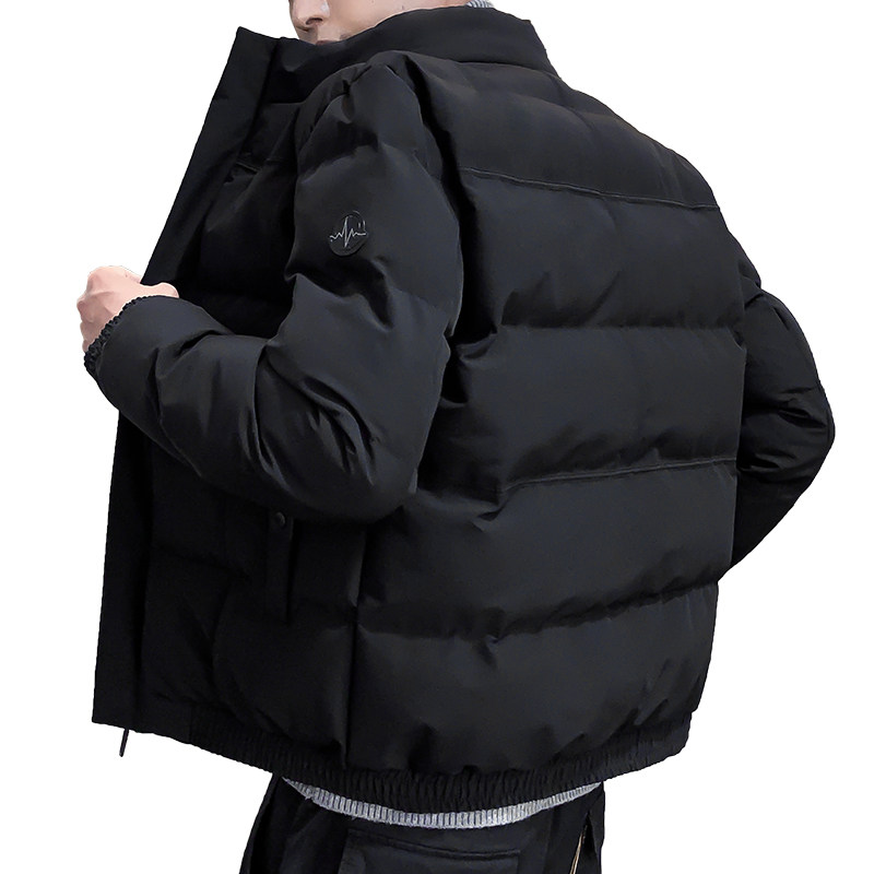 跑量冬装棉衣男外套男冬季纯色立领棉服青年M8228-P60,男装棉衣,星座815-2