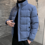 跑量冬装棉衣男外套男冬季纯色立领棉服青年M8228-P60，男装棉衣，星座815-2