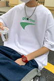 2024夏季新款短袖T恤男大码港风体恤潮牌潮流纯棉打底衫T6606-P15，男装T恤，星座815-2