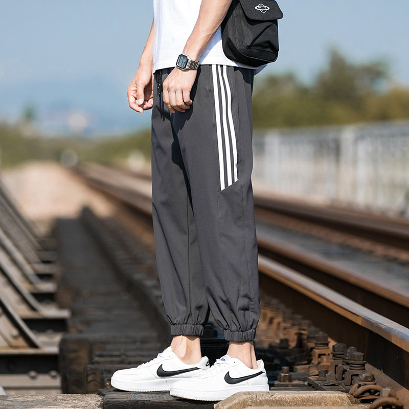 夏季九分运动男哈伦束脚裤韩版潮流新款男士休闲裤子K06-P28,男装休闲裤,星座815-2