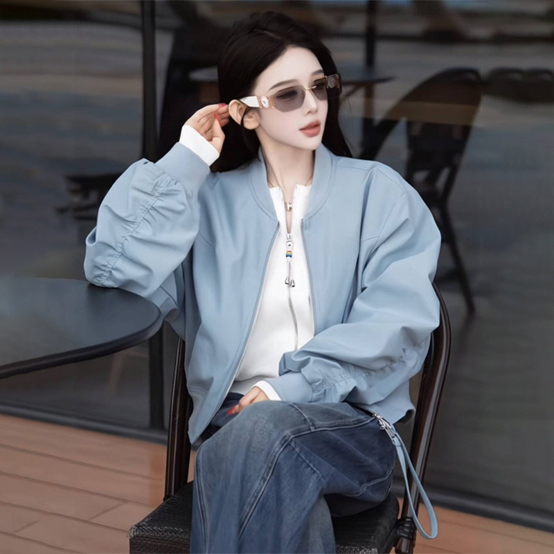 潮牌高级感棒球服短外套女装2026春秋季爆款时尚气质休闲夹克上衣