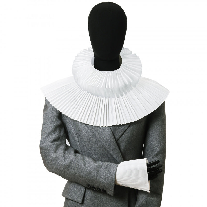 2025 cosplay 欧美宫廷文艺风琴珍珠复古扇形假领子披肩影楼道具,童装/婴儿装/亲子装,假领,淘宝优惠券,粉丝福利购,淘宝优惠卷