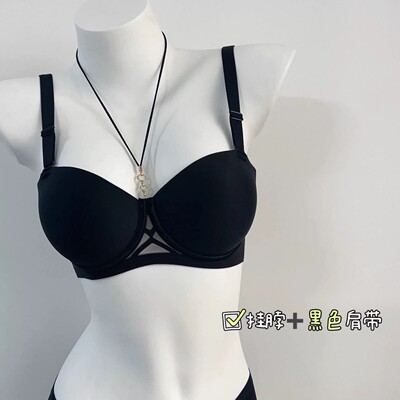 小胸聚拢挂脖吊带内衣