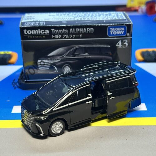 TOMY多美卡正品PREMIUM黑盒43号丰田埃尔法 合金小车模型玩具礼物