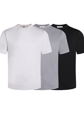 Set for life 25SS砂洗铜氨触感扭缝箭形收束短宽版型基础短袖T恤