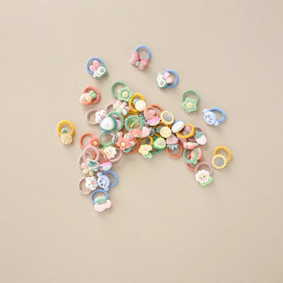 马尔济斯专用扎头发皮筋狗狗发圈约克夏小型犬宠物造型高颜值头绳