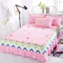 Trải giường bằng vải cotton trải giường có độ phủ giường 1.8 x 2x2.2m mét 2.0 jacquard Giường cotton cover trải giường đơn giản - Váy Petti váy giường khách sạn